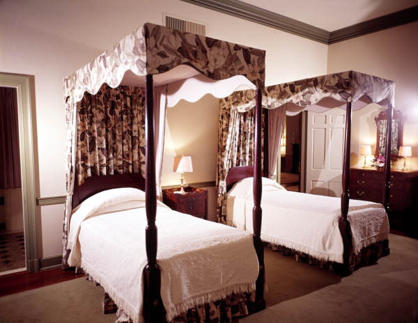 Bedroom in the Florida Governor's Mansion - Tallahassee, Florida