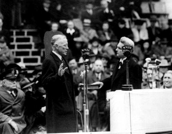 Inauguration for Florida's 28th Governor Spessard Lindsey Holland.