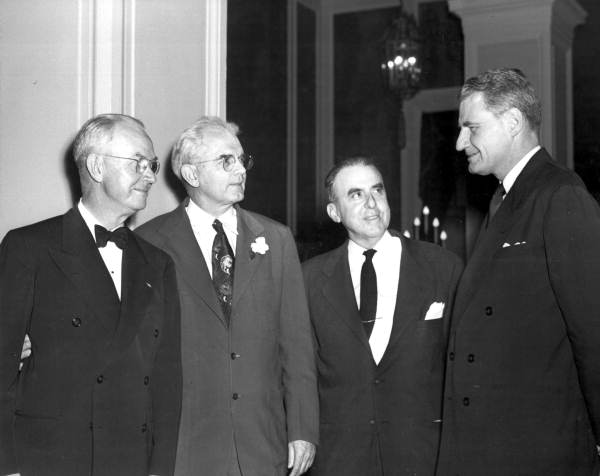 Former Florida Governors at a dinner in Washington D.C.
