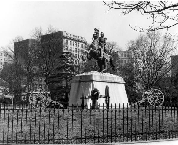 Statue of Andrew Jackson in Lafayette Park - Washington, D.C.