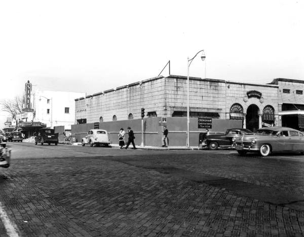 Demolition of the Fain Drug Company store - Tallahassee, Florida.