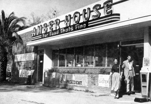 The Amber House restaurant - Tallahassee, Florida.