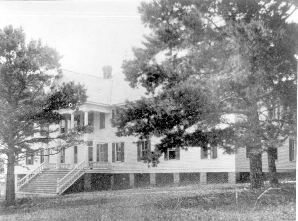 South side of West Hall (men's dormitory) at Florida State College - Tallahassee, Florida.