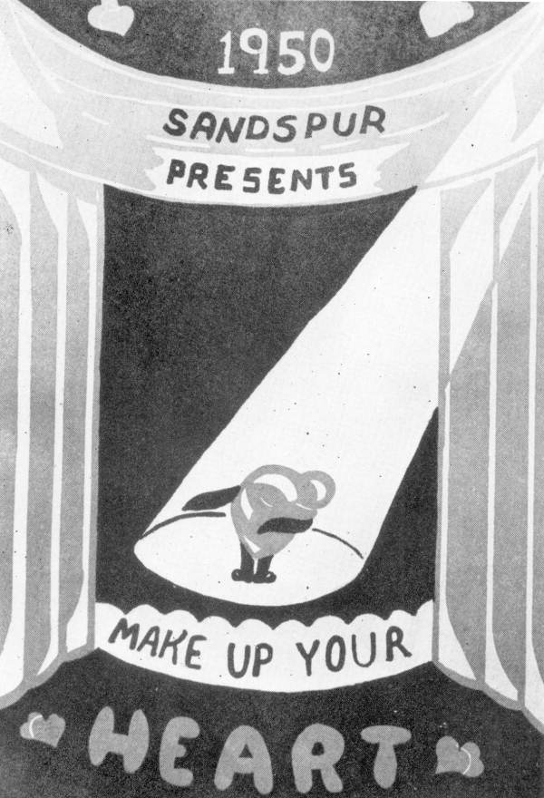 Poster of FSU's Sandspur annual talent night - Tallahassee, Florida