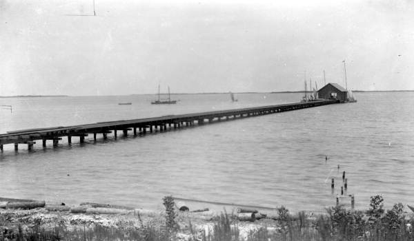 A fish house spur on Sarasota Bay - Sarasota, Florida.