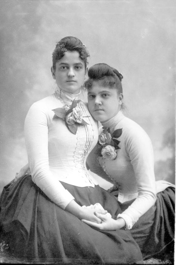Mattie Houstoun and Sadie Williams.