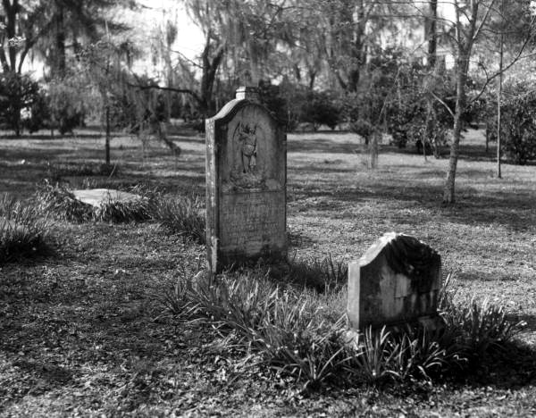 Grave of Sara Jane Chaires Ward at Southwood Plantation - Tallahassee, Florida.