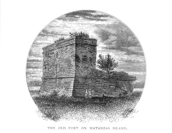 Engraving of Fort Matanzas