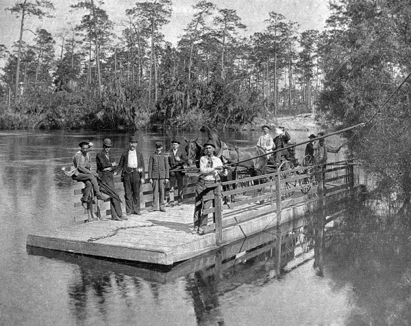 Irvine's Ferry on the Suwannee River - Luraville, Florida.