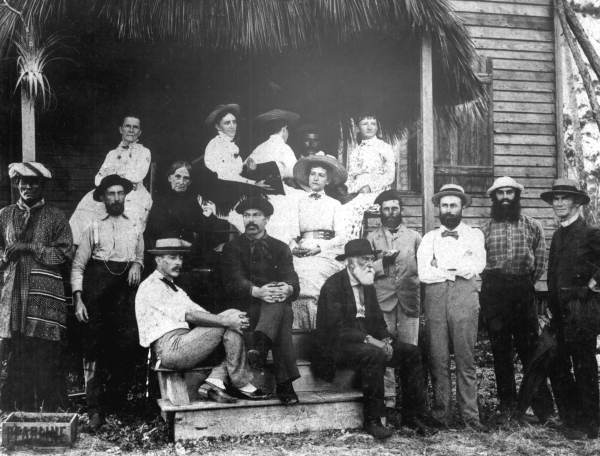 Some residents of Coconut Grove, Florida