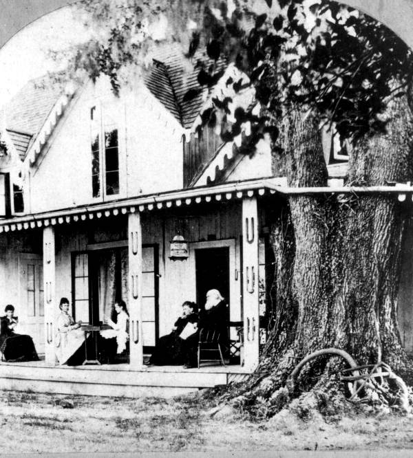 Home of Mrs. Harriet Beecher Stowe and family - Mandarin, Florida.
