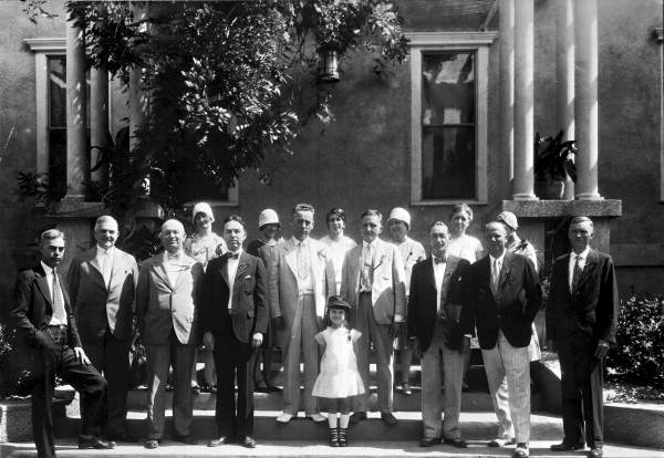 Reunion of 1903 South Florida Military Institute graduates - Gainesville, Florida.