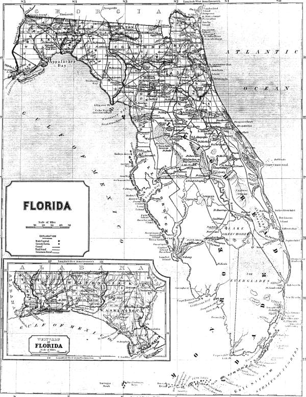 Map of Florida