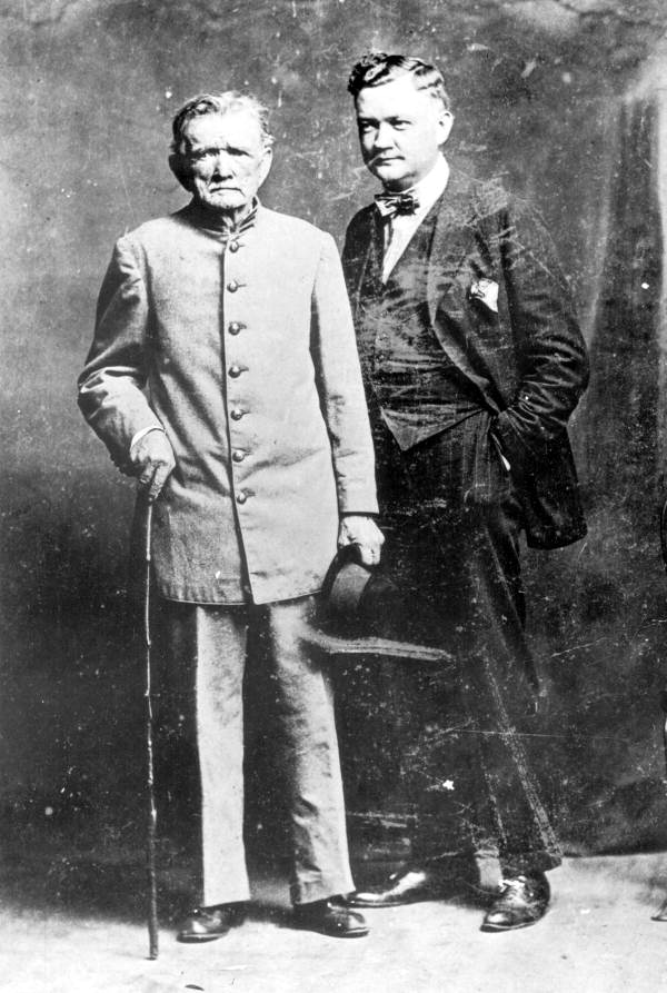 Captain Jack Pearce and his son Harry - Wakulla County, Florida.