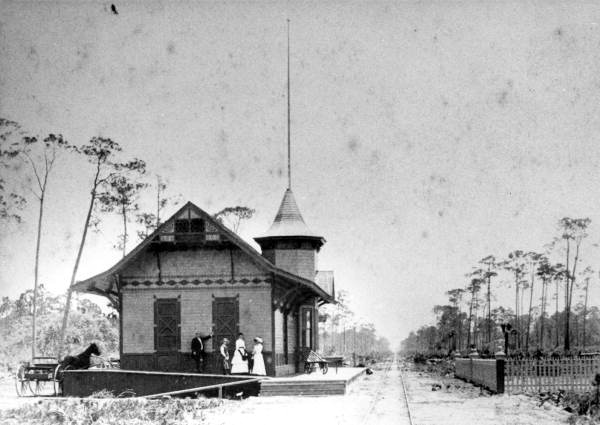 Railway depot - Ormond Beach, Florida.