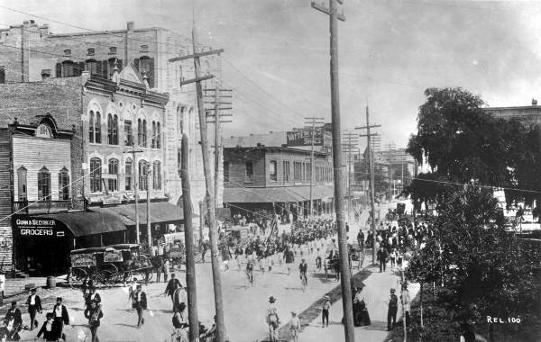 Parade on Franklin Street - Tampa, Florida.