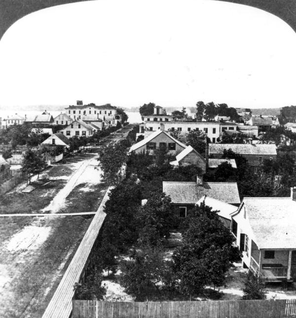 Bird's eye view of the neighborhood - Palatka, Florida