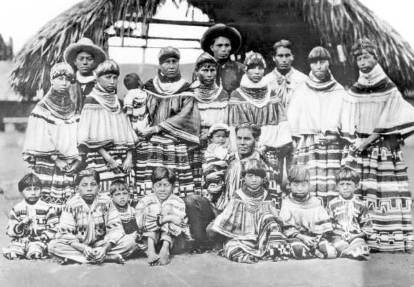 Seminole Indian group portrait