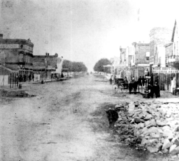 Looking east down Bay Street - Jacksonville, Florida.