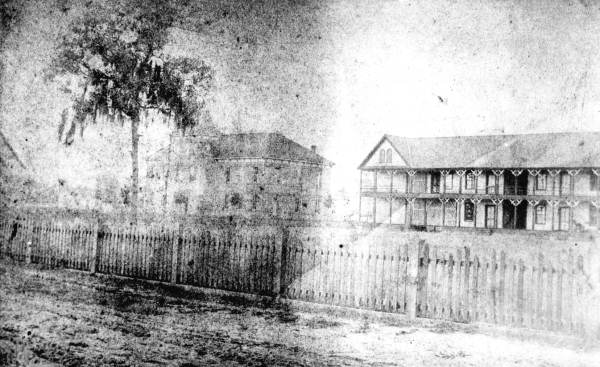 Buildings of the East Florida Seminary - Gainesville, Florida.