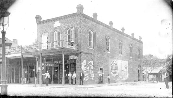 The Leon at the southwest corner of Monroe and College - Tallahassee, Florida.