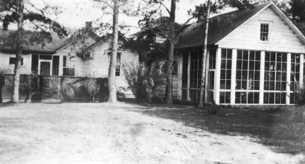 West side of the main house at Welaunee Plantation - Leon County, Florida