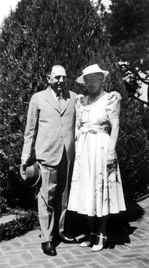 Mr. and Mrs. Udo Fleischmann at Welaunee Plantation - Leon County, Florida