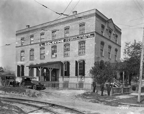 L. Golovine cigar factory - Tampa, Florida.