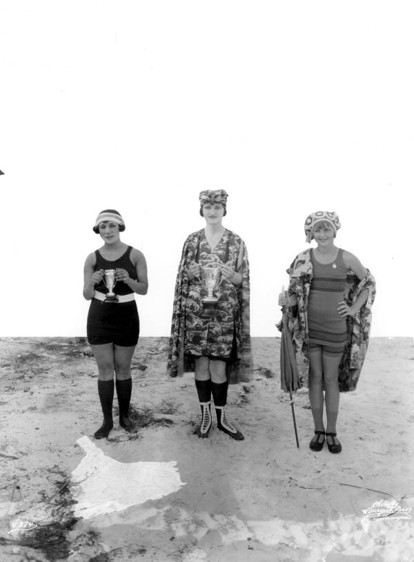 Bathing costume contestants at Ballast Point - Tampa, Florida.