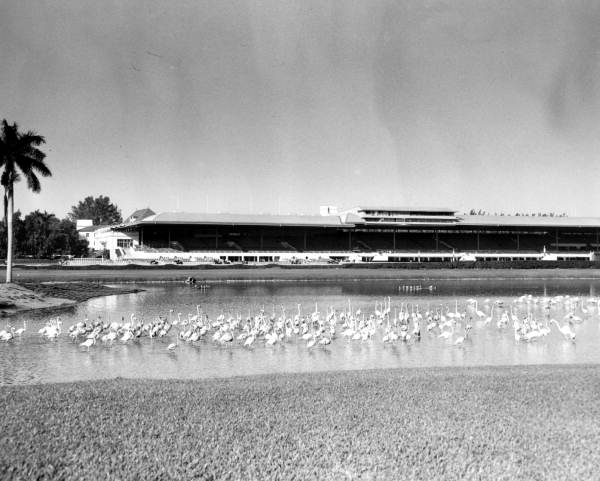 Hialeah Park race course clubhouse and grandstand - Hialeah, Florida