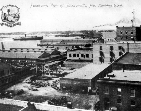 Panoramic view of Jacksonville.