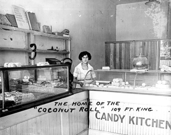 Interior view of the Candy Kitchen - Ocala, Florida