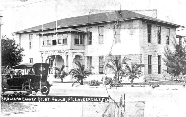 Broward County courthouse - Fort Lauderdale, Florida.