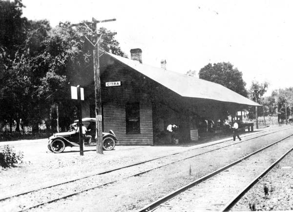 Railroad depot - Citra, Florida