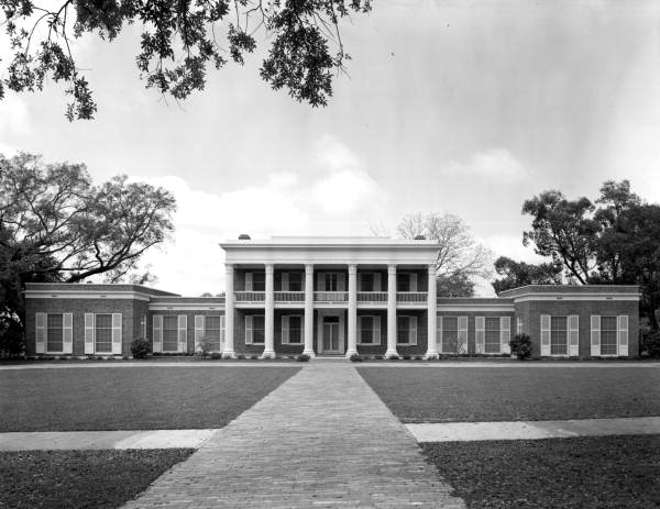 Front view of the new Florida Governor's Mansion - Tallahassee, Florida.