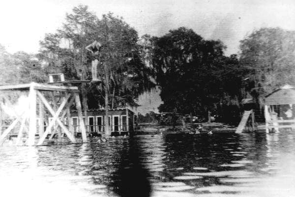 Diving platform at Lake Bradford - Leon County, Florida