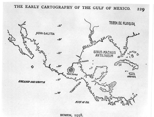 Early cartography of the Gulf of Mexico