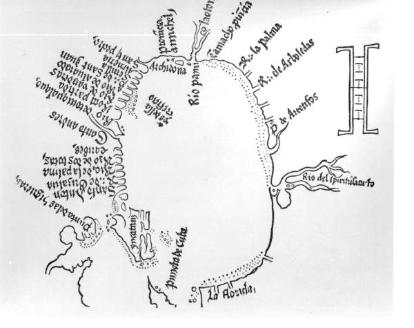 Map of the Gulf of Mexico