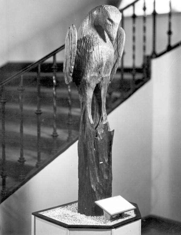 Eagle carving - Lake Okeechobee Region, Florida
