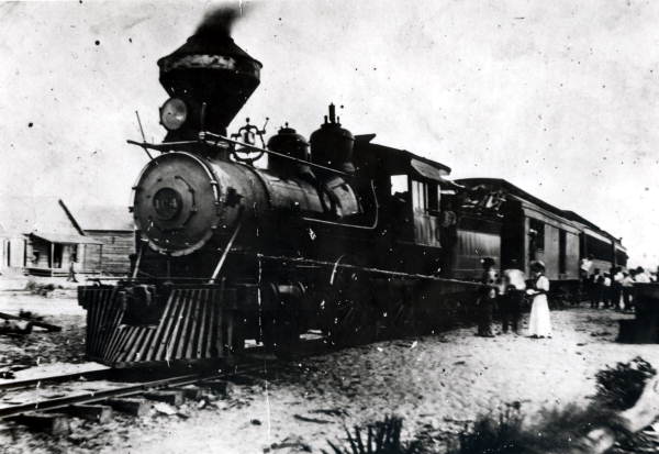 Atlanta & St. Andrews Bay Railway engine #104 - Fountain, Florida