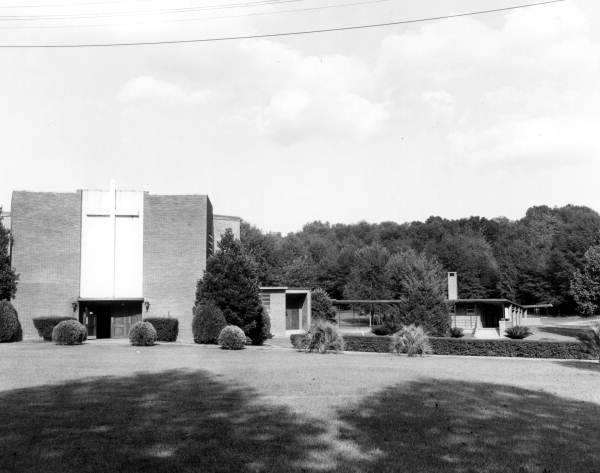 Blessed Sacrament Church building - Tallahassee, Florida.