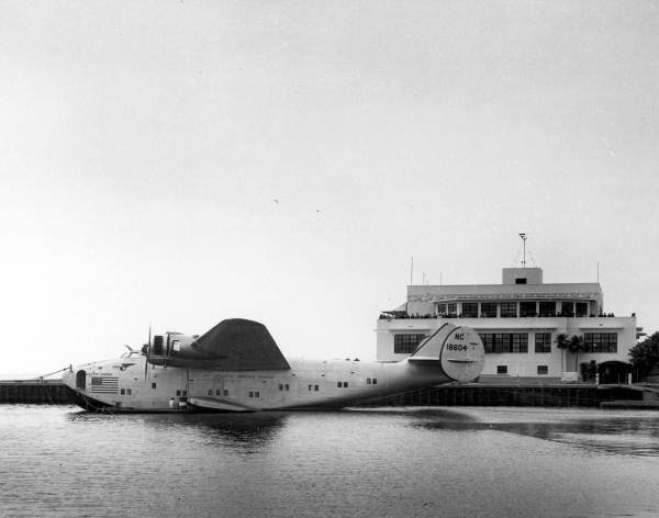 Pan American Boeing 314 flying boat - Miami, Florida