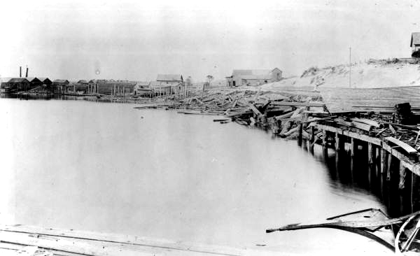 View of the city, after the hurricane of 1899 - Carrabelle, Florida
