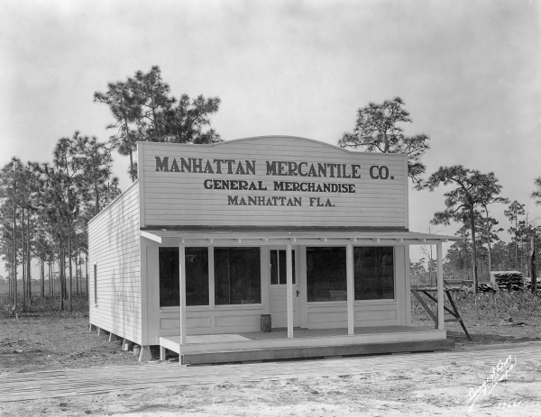 Manhattan Mercantile Company building - Manhattan, Florida