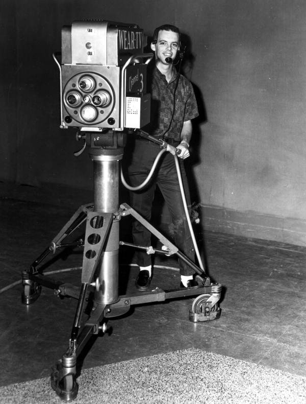 Television cameraman Jimmy Grimes.