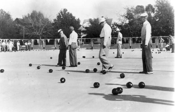 Lawn bowling