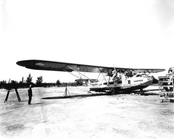 New York, Rio & Buenos Aires Line's "Santos" seaplane