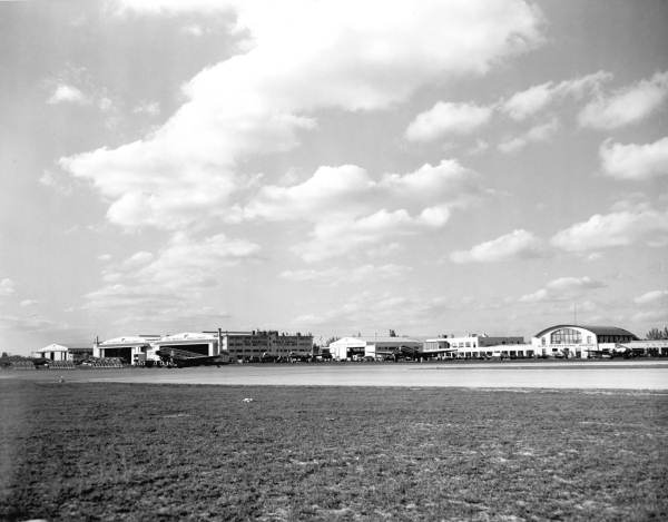 Pan Am hangars at Miami International Airport.