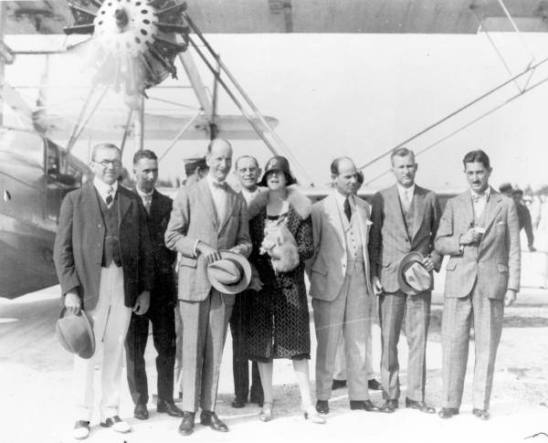 Dignitaries from Nassau - Miami, Florida.