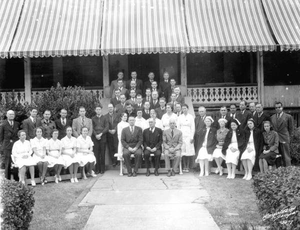 Staff at the Florida State Hospital - Chattahoochee, Florida.